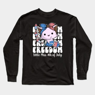 Little miss 4th of July Long Sleeve T-Shirt